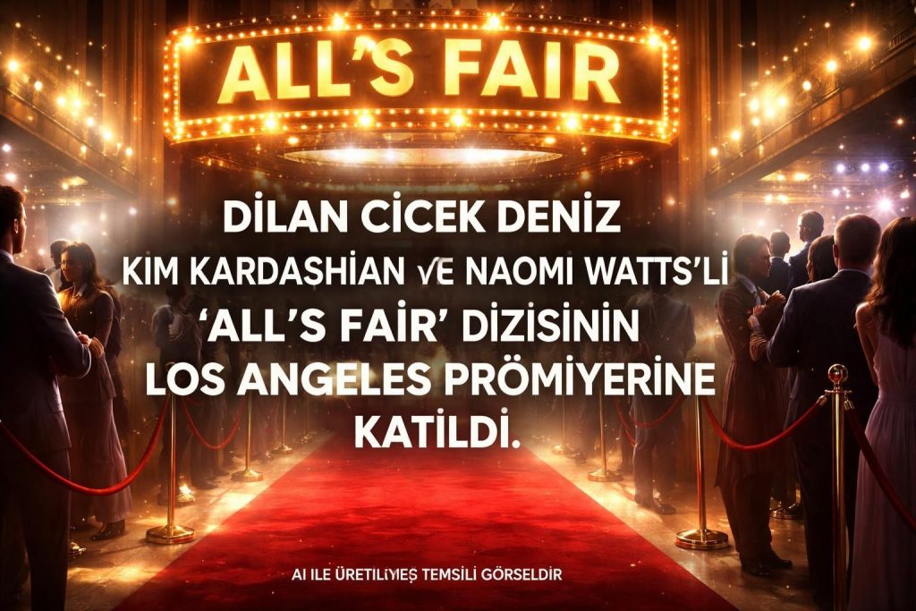 Dilan Çiçek Deniz, Ryan Murphy'nin Yeni Dizisi All's Fair Los Angeles Prömiyerinde Yer Aldı