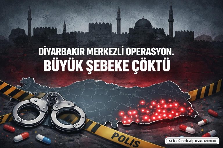 Diyarbakır Merkezli Operasyonda Uyuşturucu Tacirlerine Büyük Darbe
