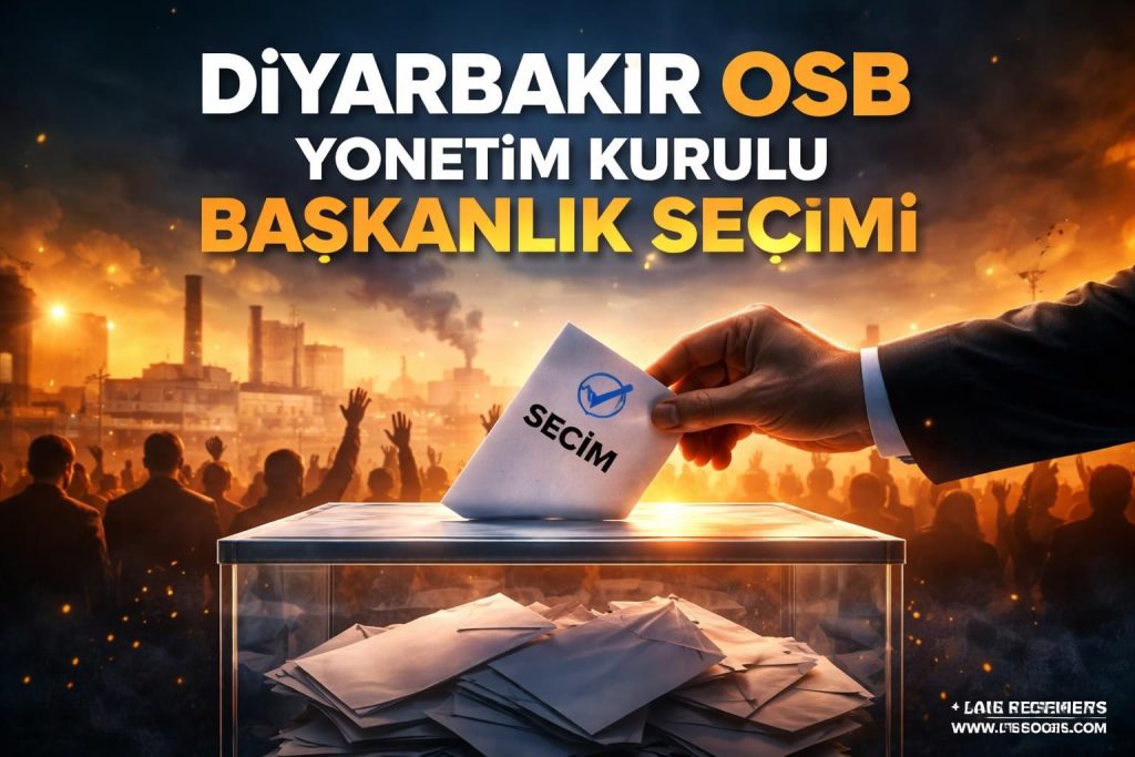 Diyarbakır OSB Başkanlığı Seçimi Sonuçları Açıklandı