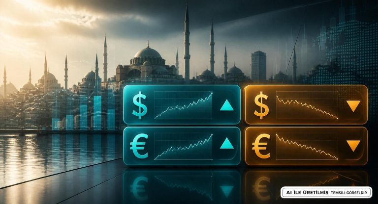 Dolar ve Euro Döviz Kurları Serbest Piyasada Açıldı