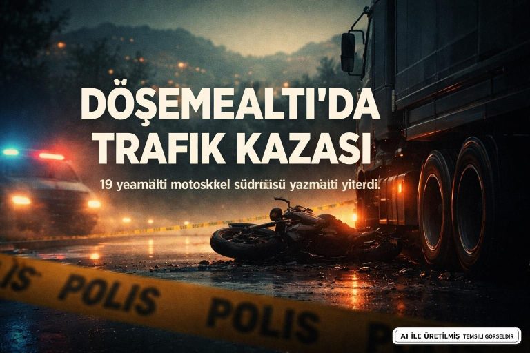 Döşemealtı’da Tır Kazası Yaşam Aldı