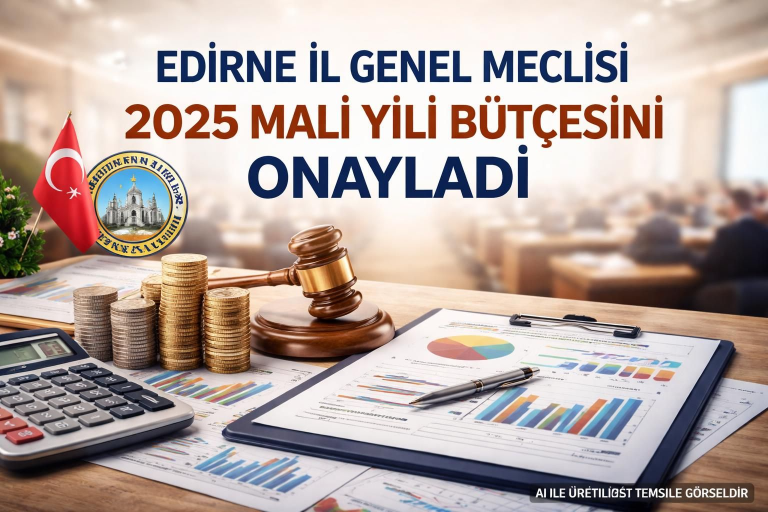 Edirne İl Genel Meclisi’nde 2025 Bütçe Raporu Görüşüldü