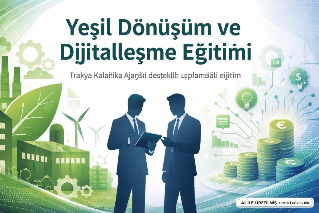 Edirne'de Yeşil ve Dijital Dönüşüm Eğitim Programı Tamamlandı