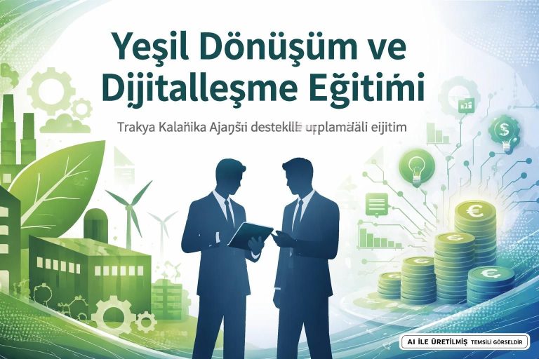 Edirne’de Yeşil ve Dijital Dönüşüm Eğitim Programı Tamamlandı