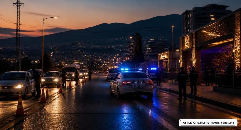 Elazığ’da Bayram Öncesi Geniş Kapsamlı Asayiş Uygulaması Yapıldı