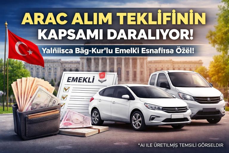 Emeklilere Yönelik ÖTV’siz Araç Teklifi Detayları: Kapsam ve Sınırlamalar Masada