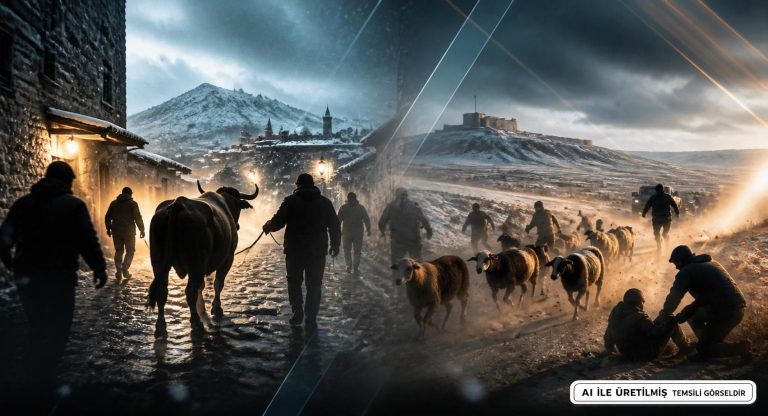 Erzurum ve Kars’ta Kaçan Hayvanlar Paniğe Yol Açtı