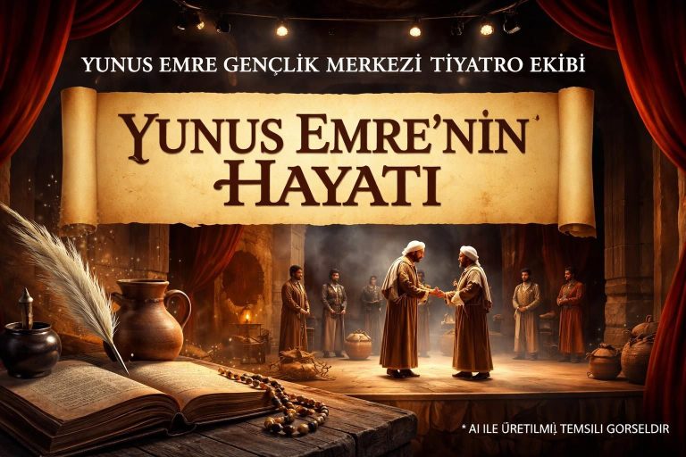 Eskişehir’de Yunus Emre Kültür ve Sanat Haftası Kapsamında Tiyatro Etkinliği Düzenlendi