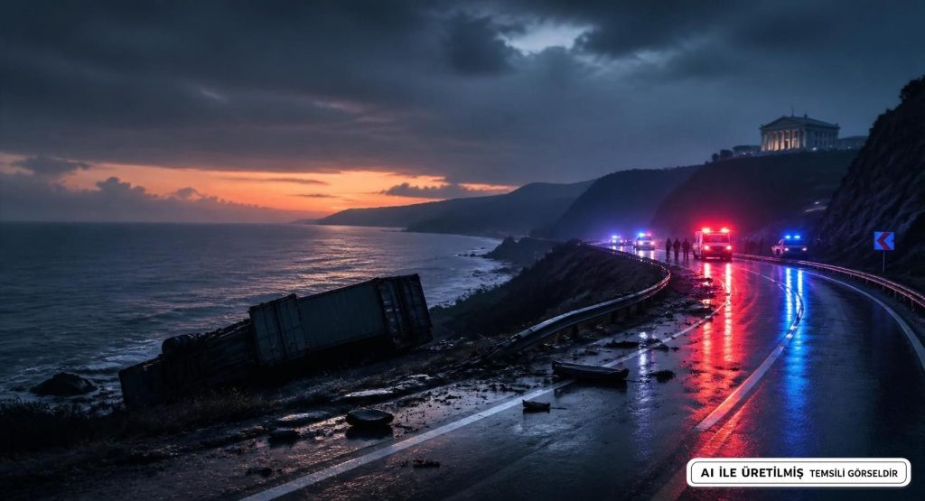 Giresun'da Ölümcül Kazada Tır Sürücüsü Tutuklandı