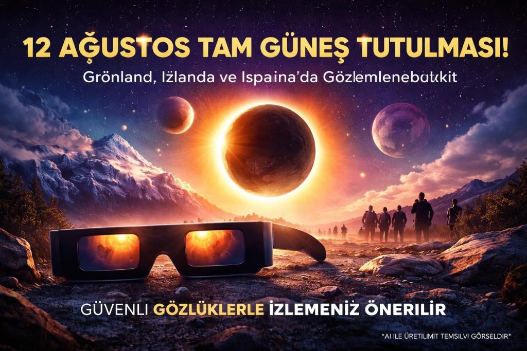 Grönland, İzlanda ve İspanya'da Beklenen Tam Güneş Tutulması Detayları