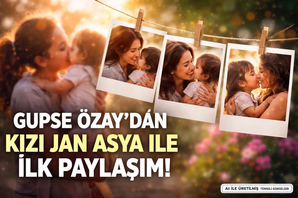Gupse Özay'dan Annesel Bir Jest: Kızını Paylaştı