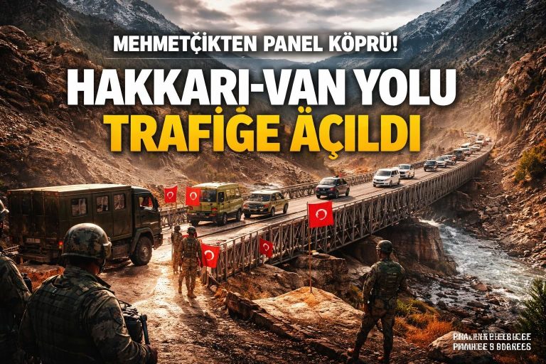 Hakkari-Van Karayolu Alternatif Güzergahı Trafiğe Açıldı