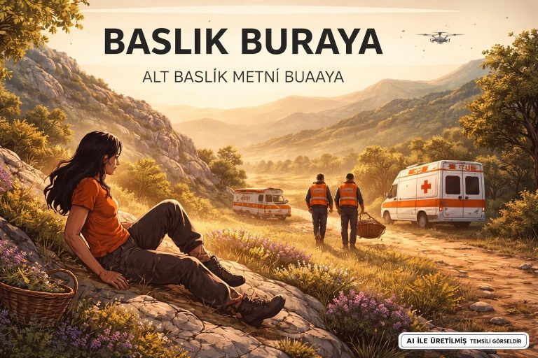 Hatay Samandağ’da Kekik Toplayan Kadın Yüksekten Düştü