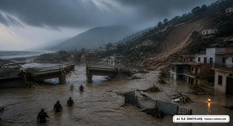 Hatay’da Şiddetli Yağışlar Sel Felaketine Yol Açtı