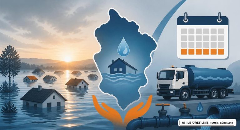 Havza Sel Mağdurlarının Su Giderleri SBB Tarafından Karşılanacak