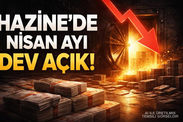 Hazine Nakit Dengesi Nisan Ayında Açık Verdi