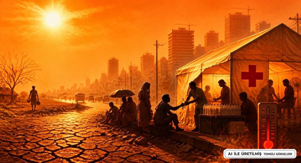 Hindistan'da Can Damlası Krizi: Aşırı Sıcaklar Günlük Yaşamı Durdurdu