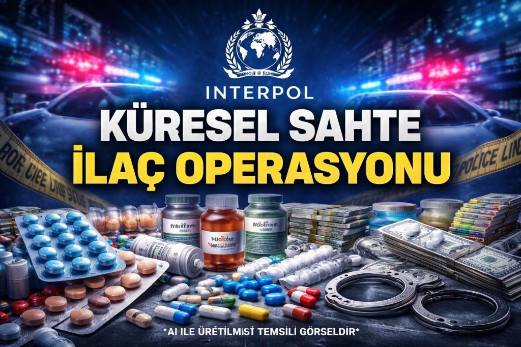 Interpol'ten Küresel Sahte İlaç Operasyonu: Sağlık Güvenliği Alarmı
