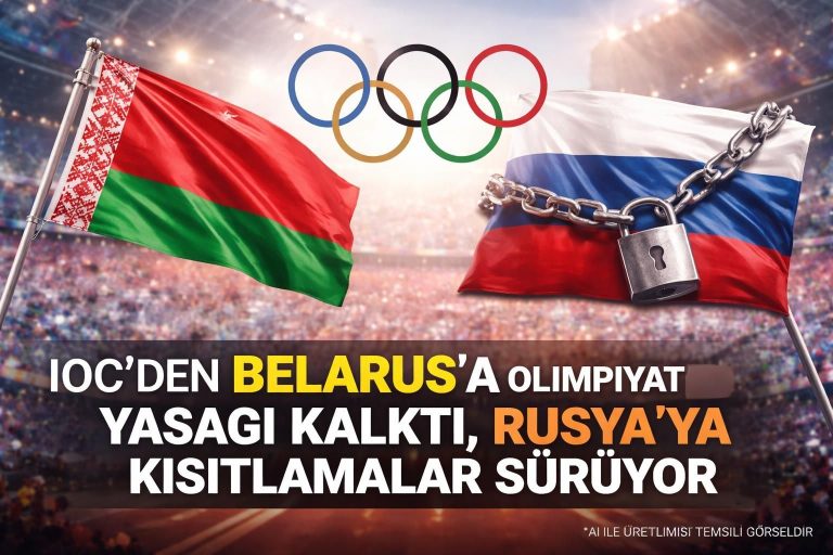 IOC’den Belaruslu Sporculara Yönelik Olimpiyat Kısıtlamaları Kaldırıldı, Rusya İçin Durum Sürdü