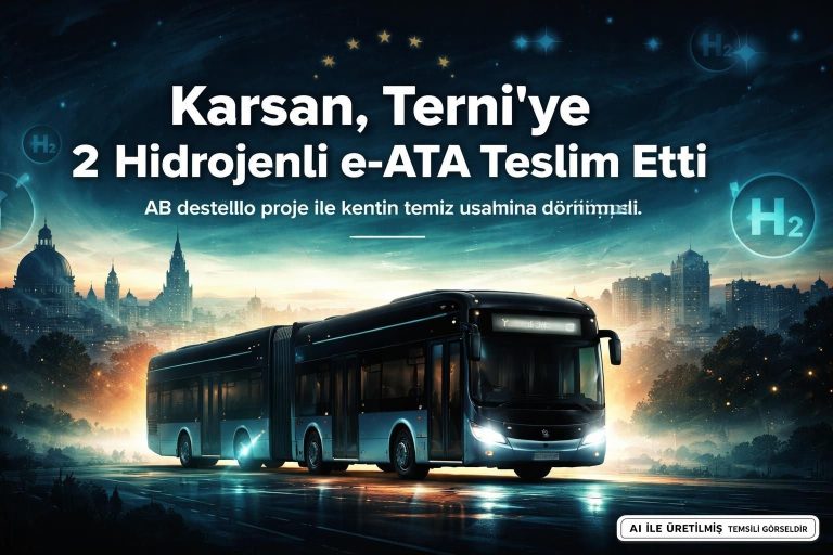 İtalya Terni’de Hidrojen Teknolojisiyle Toplu Ulaşım Dönüşüyor