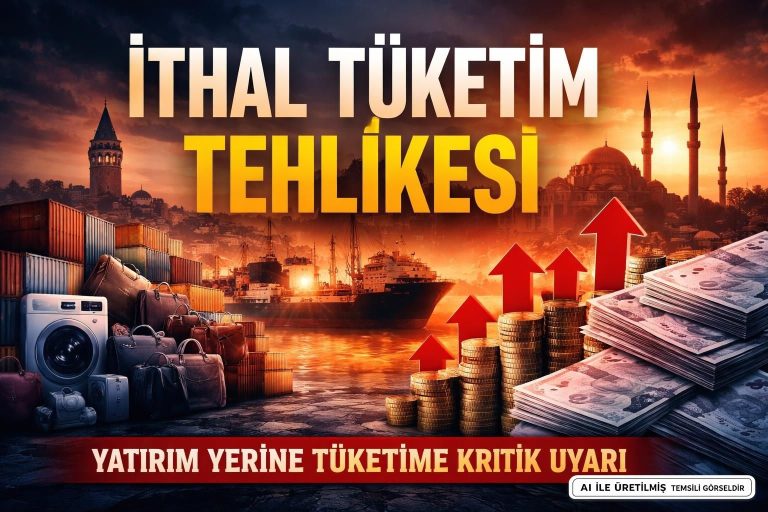 İthal Tüketim, Yatırım Mallarını Geçti: Ekonomik Denge Alarmı