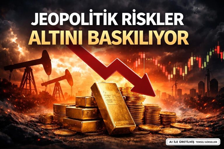 Jeopolitik Gerilimler Altını Baskıladı: Enerji Maliyetleri Yükseliyor