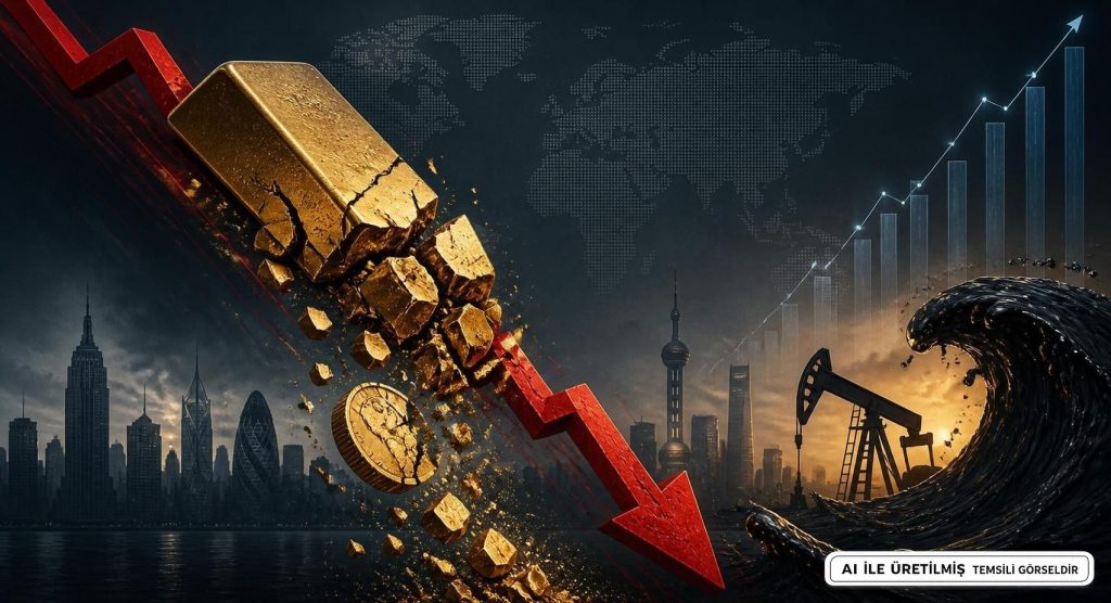 Jeopolitik Riskler Altını Baskıladı: Ons ve Gram Altın Düşüşte