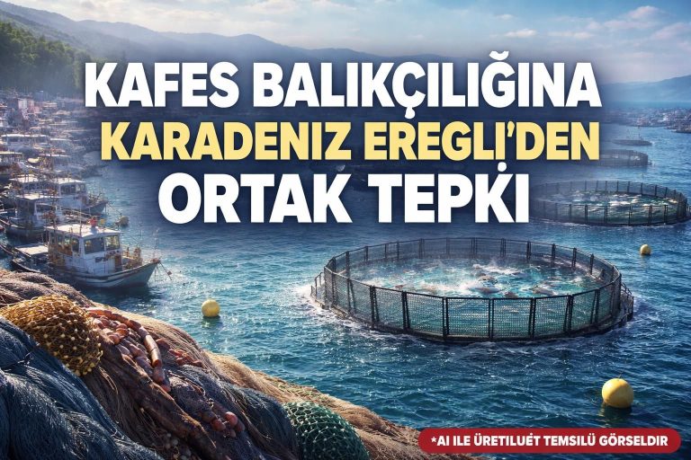 Karadeniz Ereğli Balıkçıları, Planlanan Kafes Projesine Karşı Ortak Cephe Oluşturdu: Geçim Kaynakları Tehlikede
