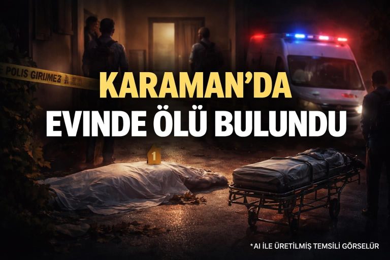 Karaman’da Kayıp Yaşayan Adam Evinde Ölü Bulundu