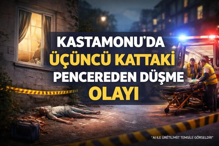 Kastamonu’da Pencereden Düşme Olayı: 16 Yaşındaki Çocuk Ağır Yaralandı