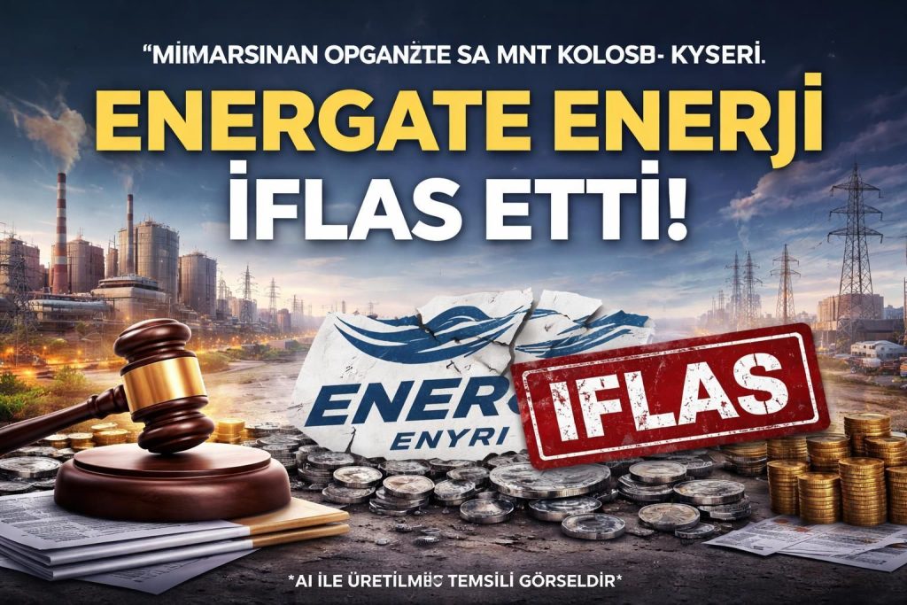 Kayseri Enerji Sektöründe Dönüm Noktası: Energate'e İflas Kararı Verildi