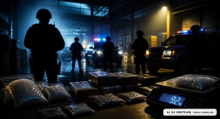 Kayseri’de Uyuşturucu Operasyonu: 9 Kilo Ele Geçirildi