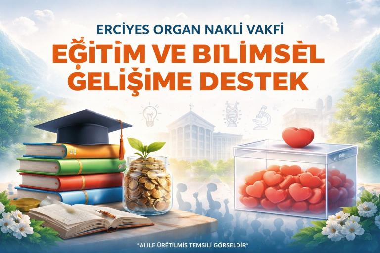 Kayseri’den Sosyal Destek Hamlesi: Erciyes Organ Nakli Vakfı, 5 Bin Öğrenciye Burs Sağladı
