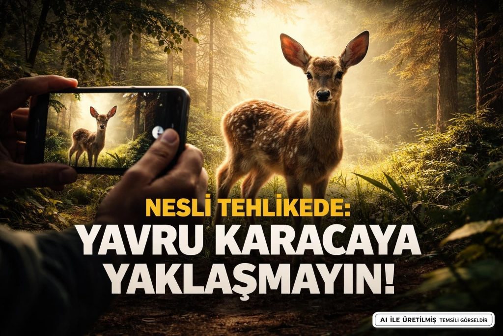 Kazdağları'nda Yavru Karaca Görüldü: Uzak Durulması Gerekiyor