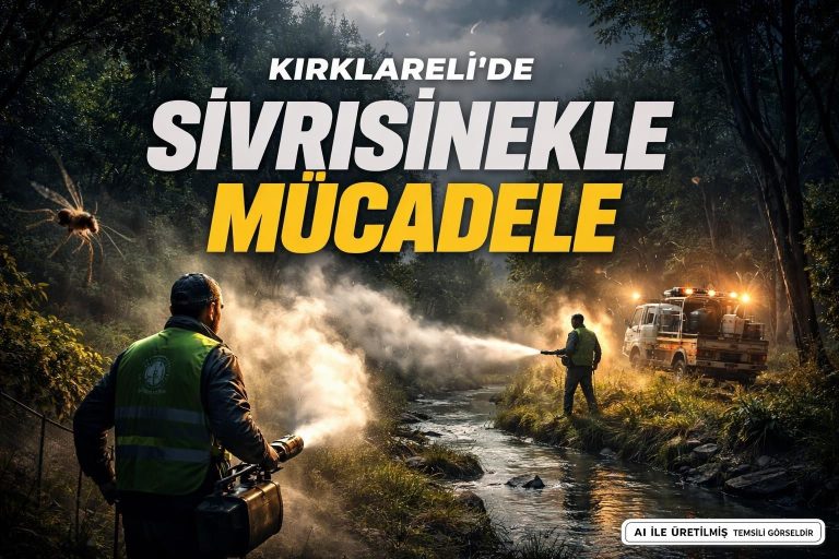 Kırklareli’de Dere Yataklarında Vektör Mücadelesi Başladı