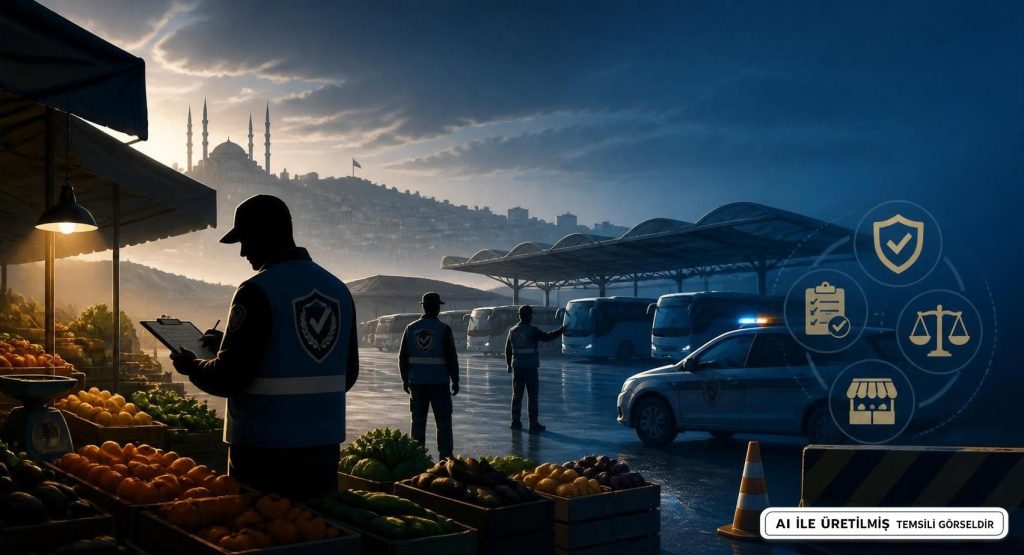Kurban Bayramı Öncesi Ordu'da Sebze Meyve ve Ulaşım Denetimleri
