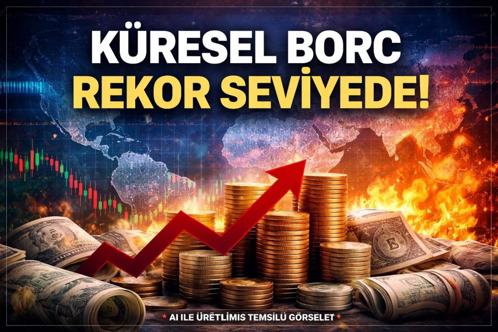 Küresel Borçlar Rekor Seviyede: Gelişmiş ve Gelişmekte Olan Piyasalar Farklı Eğilimler Gösteriyor