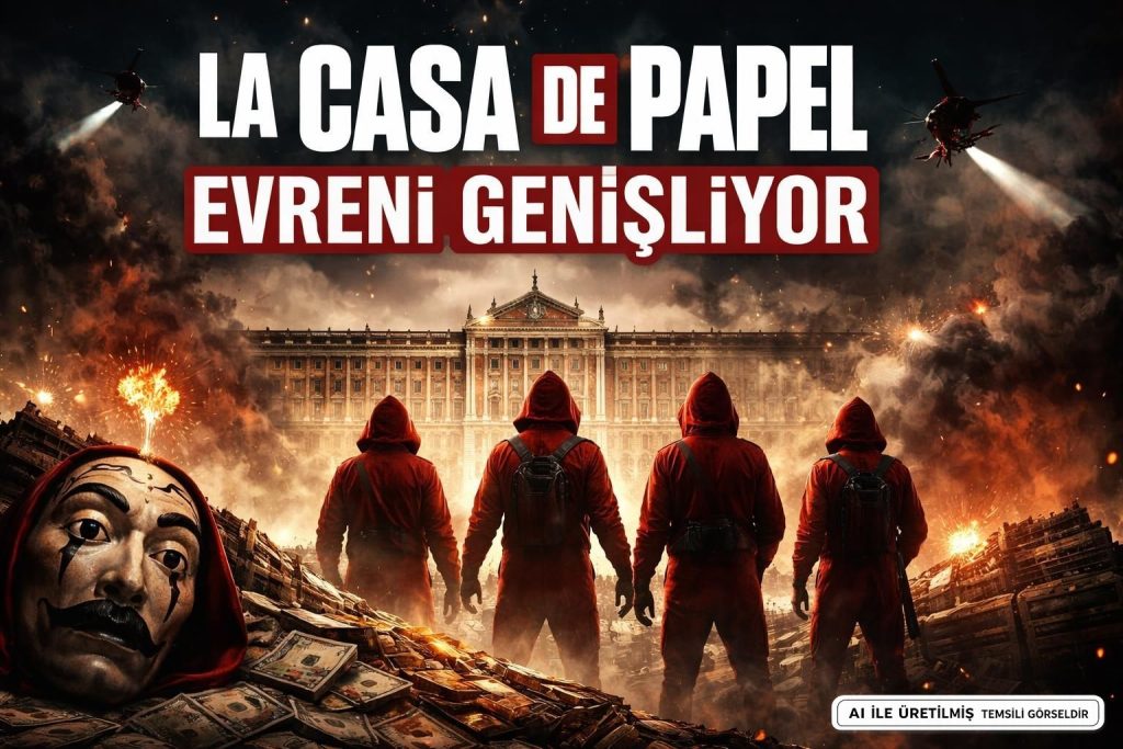 La Casa de Papel Evreni Devam Ediyor: Yeni Projeler ve Gizemli Hamleler