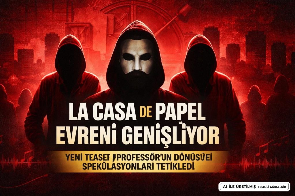 La Casa de Papel'den Yeni Teaser: Profesör Dönüşü Sezon Spekülasyonlarını Artırdı