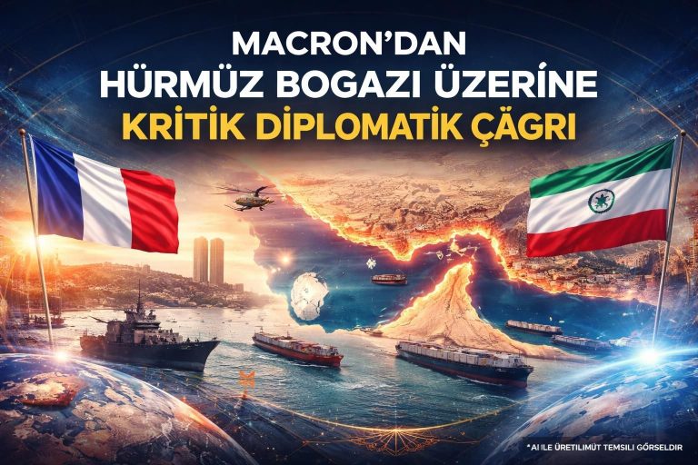 Macron’dan Kritik Çağrı: Hürmüz Boğazı’nın İran ve ABD Arasında Koordineli Yeniden Açılması Gerekiyor