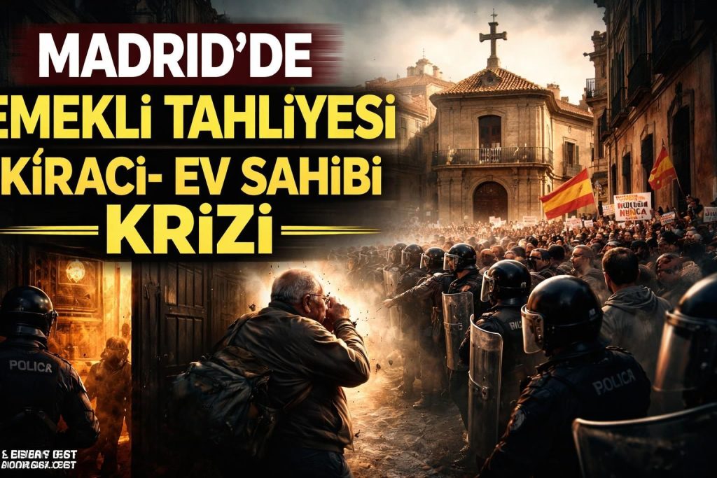 Madrid'de Kira Krizi: Bir Emeklinin Tahliyesi Sistemsel Sorunları Ortaya Koydu