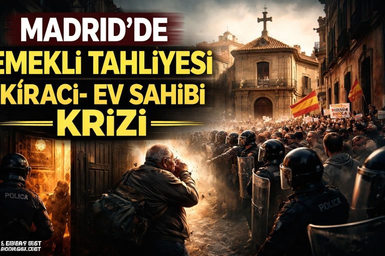 Madrid’de Kira Krizi: Bir Emeklinin Tahliyesi Sistemsel Sorunları Ortaya Koydu