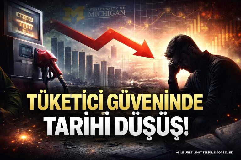 Michigan Üniversitesi: Tüketici Güveni Sert Düşüş Yaşadı