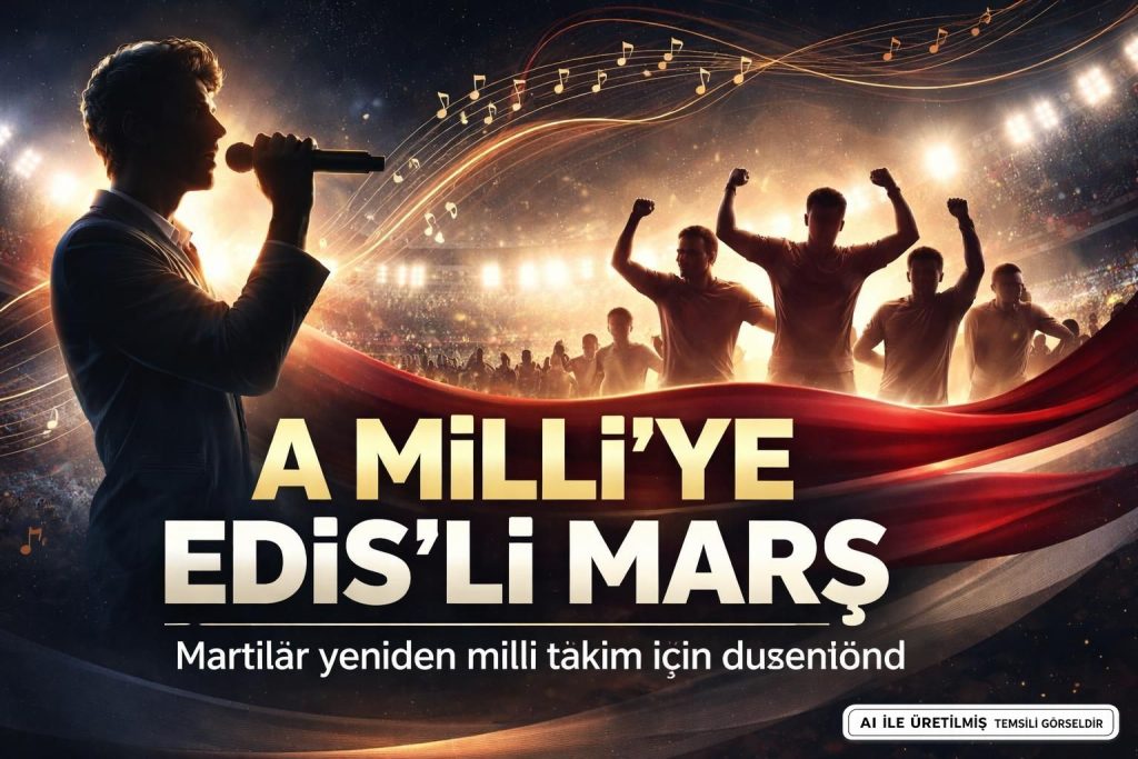 Milli Takım İçin Yeni Marşlar: Edis'ten Duygusal Hamle