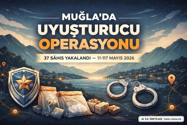Muğla’da Uyuşturucu Operasyonu: Çok Sayıda Yakalama Yapıldı