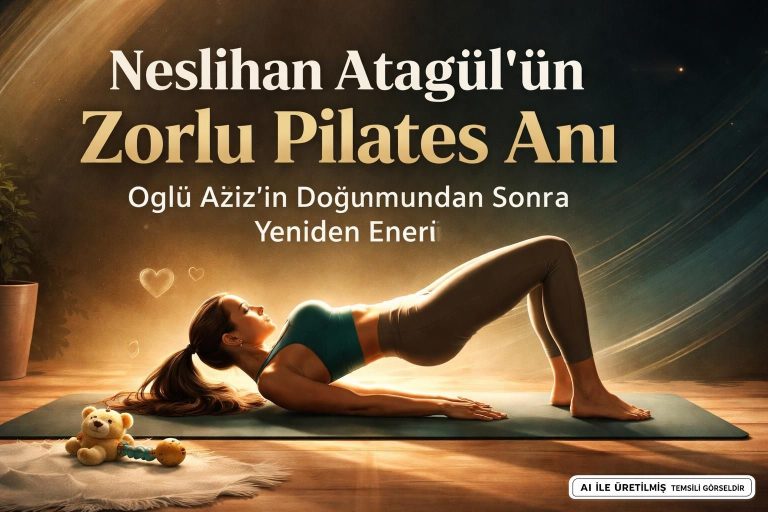 Neslihan Atagül’den Pilates Anları: ‘Gülmek Zorundayım’