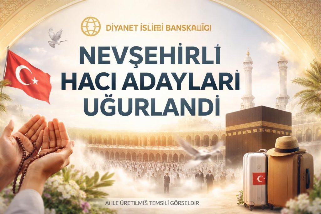 Nevşehir'den Kutsal Topraklara Manevi Yolculuk: Hac Adayları Uğurlandı