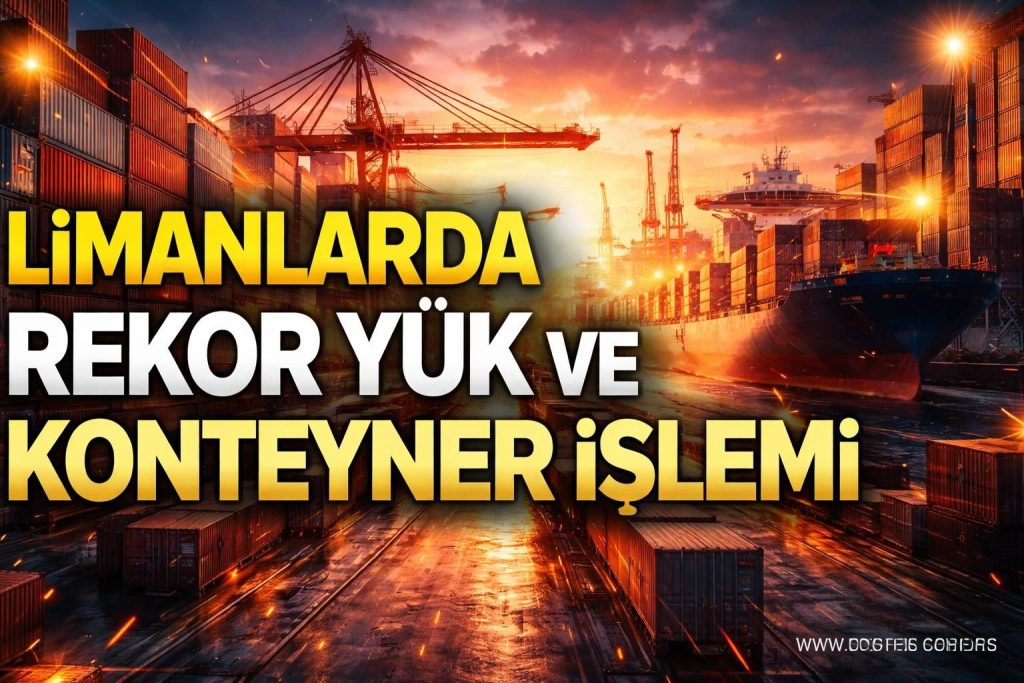 Nisan Ayı Deniz Ticareti Rekor Kırdı: Yük ve Konteyner İşlemleri Artış Gösterdi