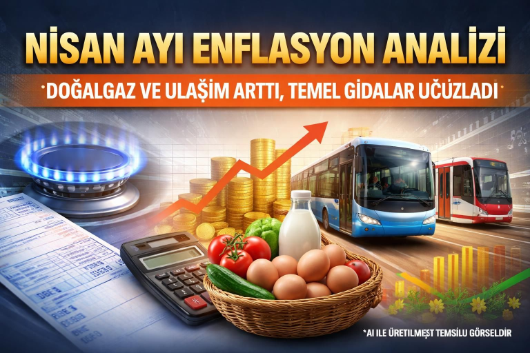 Nisan Ayı Tüketici Fiyat Endeksi Verileri Açıklandı: En Çok Artan ve Ucuzlayan Ürünler Belli Oldu