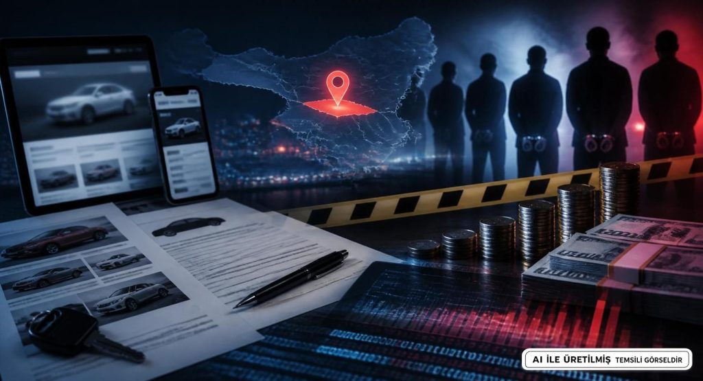 Online Araç Kiralama Dolandırıcılığına 23 İlde Büyük Operasyon